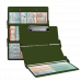 WhiteCoat Clipboard® Trifold - Army Green Physical Therapy Edition